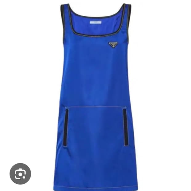 프라다 리나일론 원피스 38
