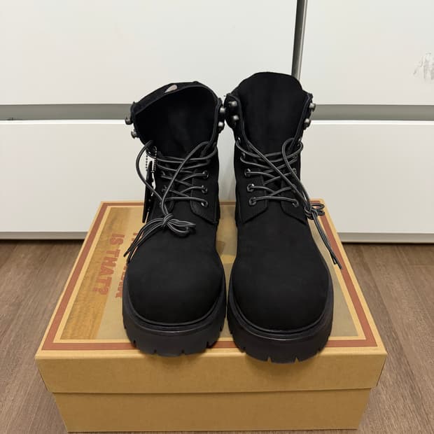 [290]킨치 마넴피 워커 부츠 블랙