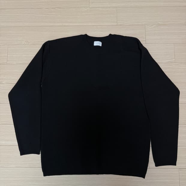 [S] 쿠어 니트 스웨터 블랙