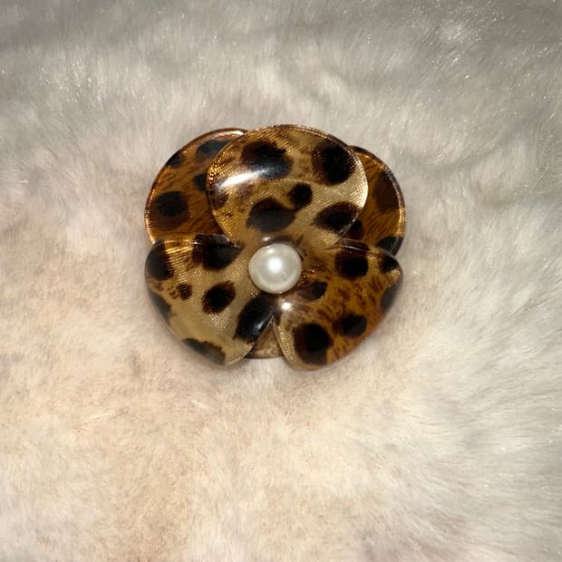 오리엔탈 고스펑크 갸루 호피 반지