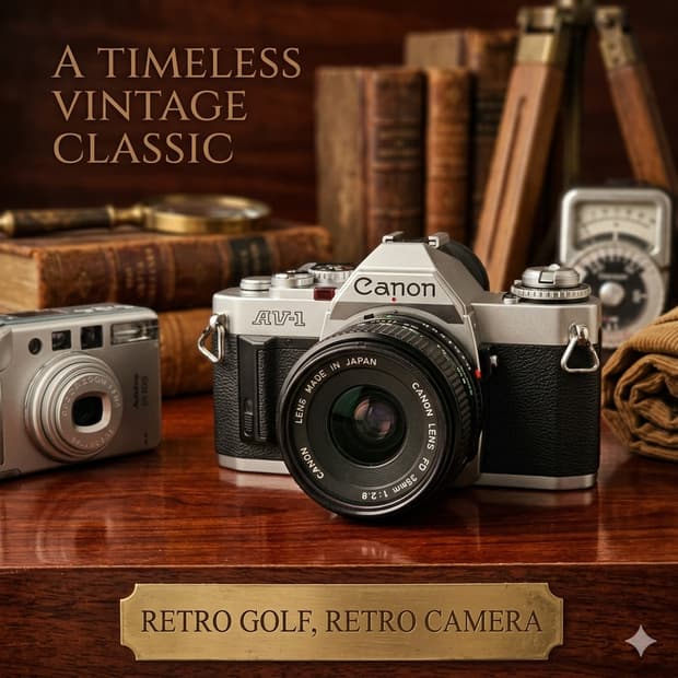캐논 AV-1 필름카메라 필카 상태 A급 정상작동 서비스 있음 소장용
