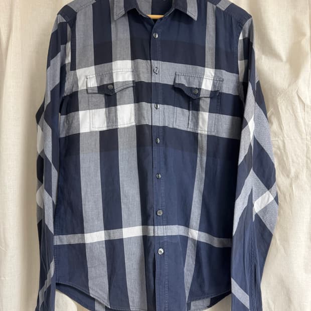 Burberry brit 버버리 / 브릿 체크 셔츠 / M
