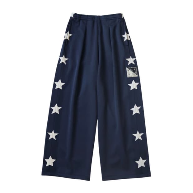 캐피탈 스턴트맨 배기 트랙 팬츠 네이비 1사이즈