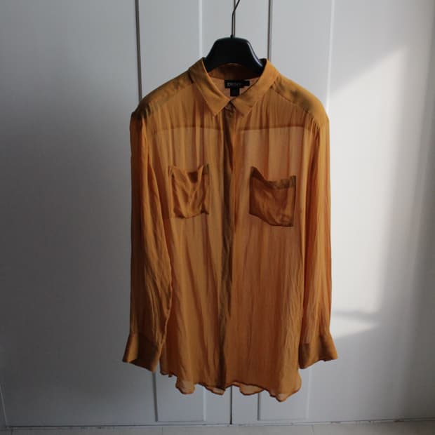 Dkny silk shirt
