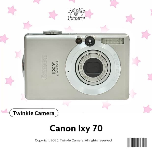 Canon ixy 캐논 익시 70 (익서스 60)