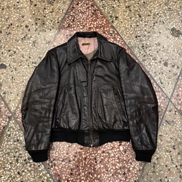50s 호스하이드 봄버자켓 (40)