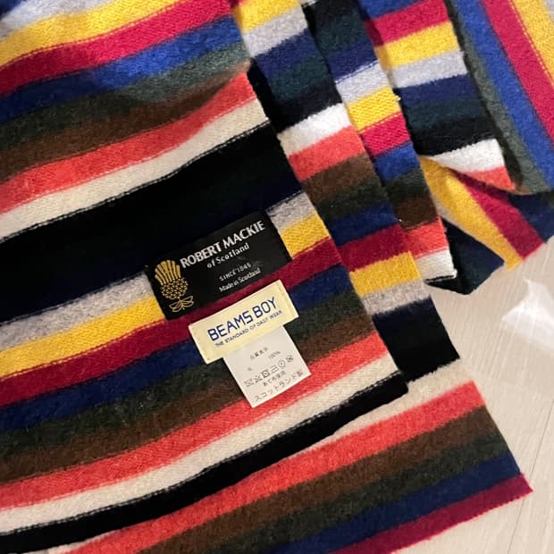 [빔즈 보이x로버트 맥키] 콜라보 울 목도리