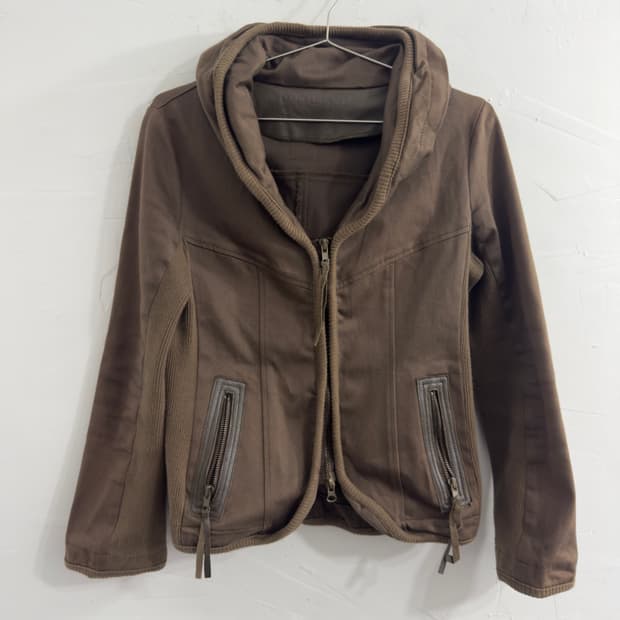 b.r.u.s.h archive design hood jacket