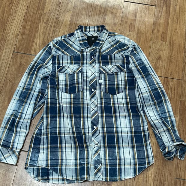 웨스턴 체크셔츠