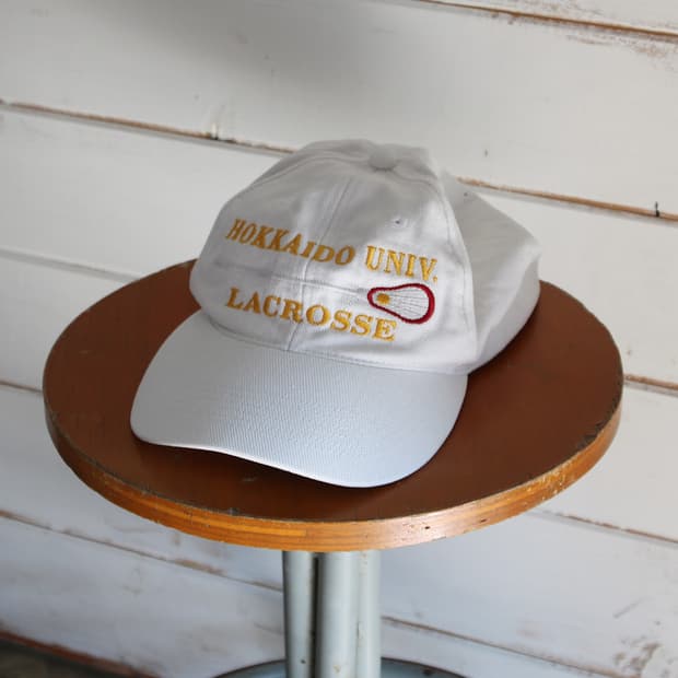 (착용컷) HOKKAIDO UNIV. 자수 볼캡 