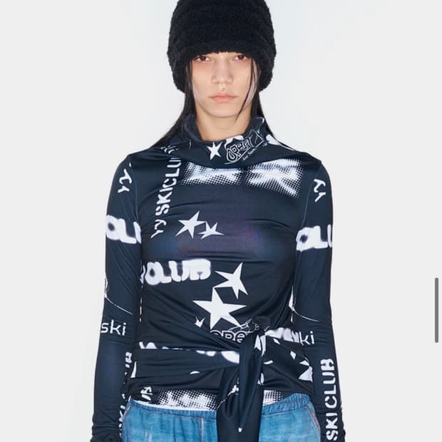 Open/ collage knot top (1)