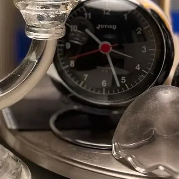 일본 빈티지 탁상시계