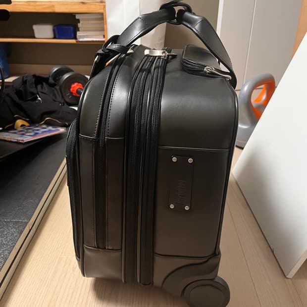 하트만 레더 서류 브리프 캐리어