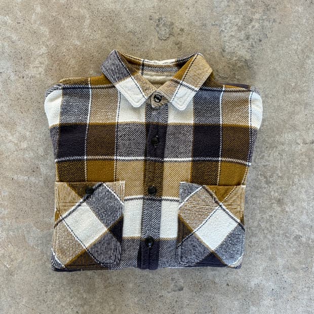 네이버후드 14fw 럼버셔츠 