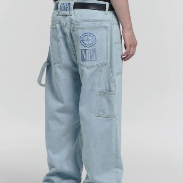 플프 PAINTER DENIM PANTS/STEEL BLUE/S