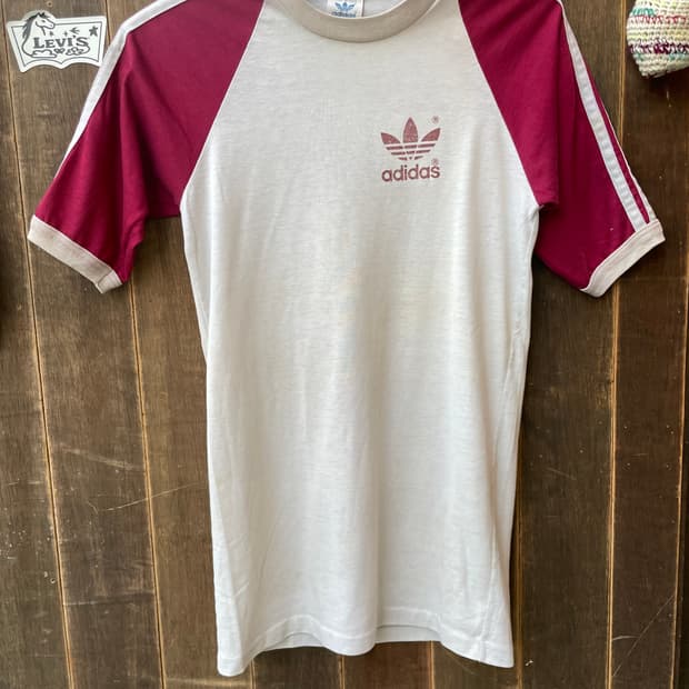 1970-80's Vintage adidas Raglan Tee