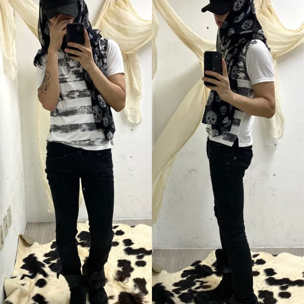 [CK]Black Skinny Pants