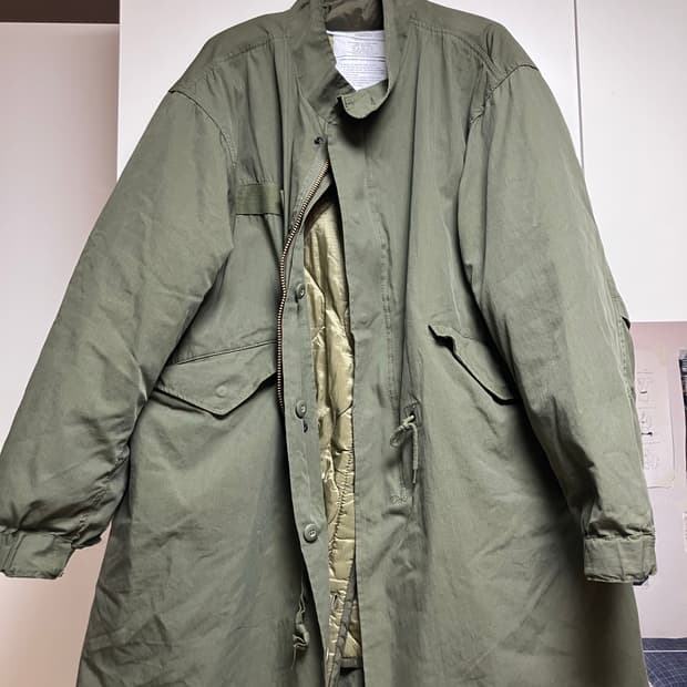 밀텍 M65 피쉬테일 개파카 올리브 XS(95)