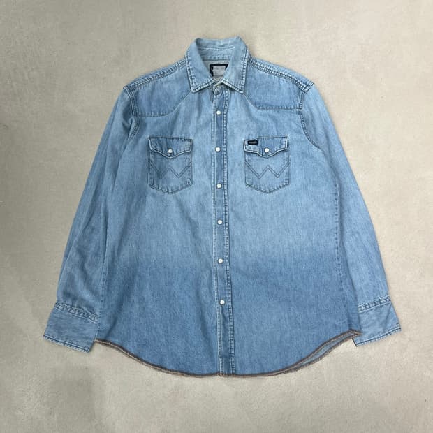 랭글러 워크 데님셔츠 s08978