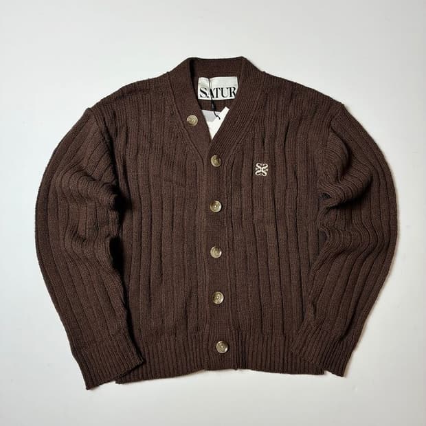 세터 23FW 파로 오버 사이즈 부클 가디건 PN8910