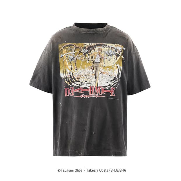 [L,XL,XXL] 26ss 세인트미카엘 x 데스노트 반팔