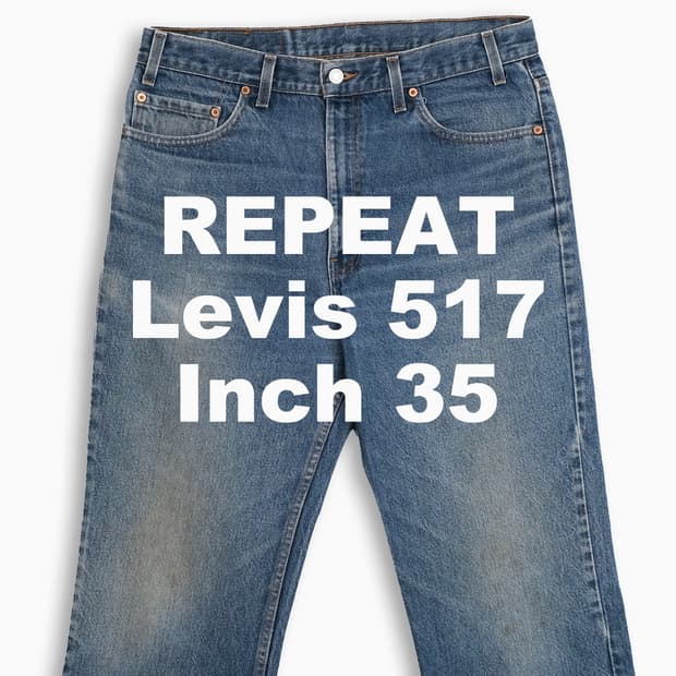 빈티지 리바이스 517 중청 90s USA 35인치 LV51736192