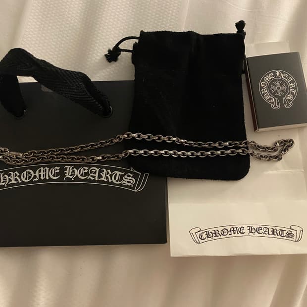 (새제품) 크롬하츠 페이퍼체인 20인치