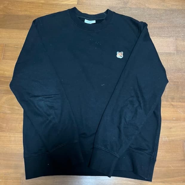 메종키츠네 맨투맨 L