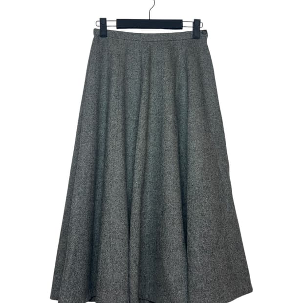 Atsuro Tayama 회색 롱 스커트 SIZE 36