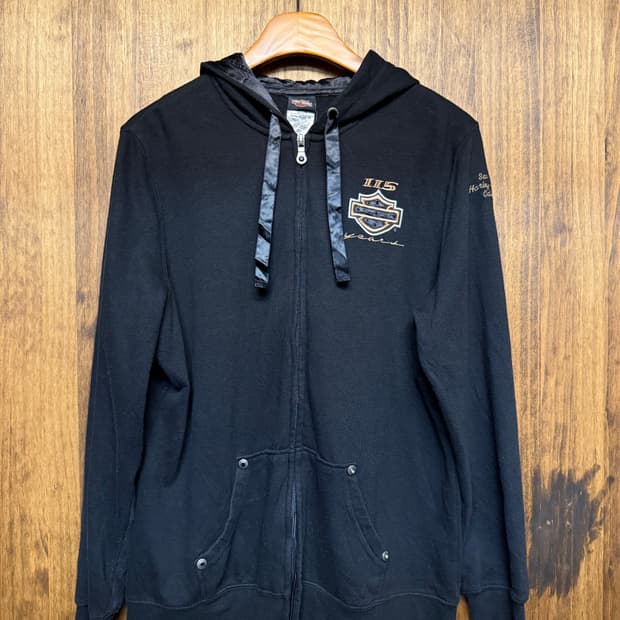 Harley-Davidson Patch Hoodie Zip-Up