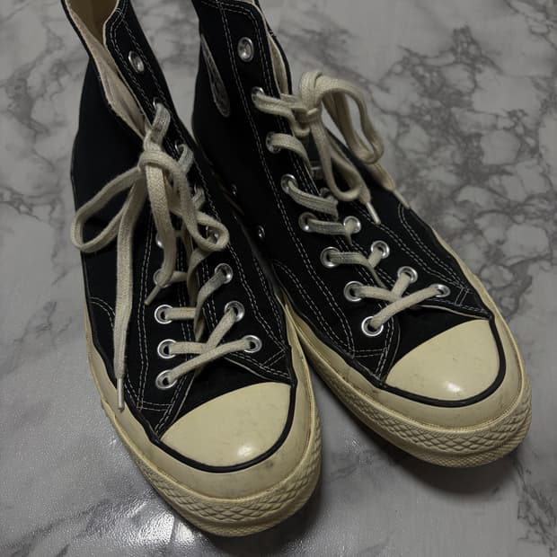 [280] 컨버스 척 70 하이 블랙