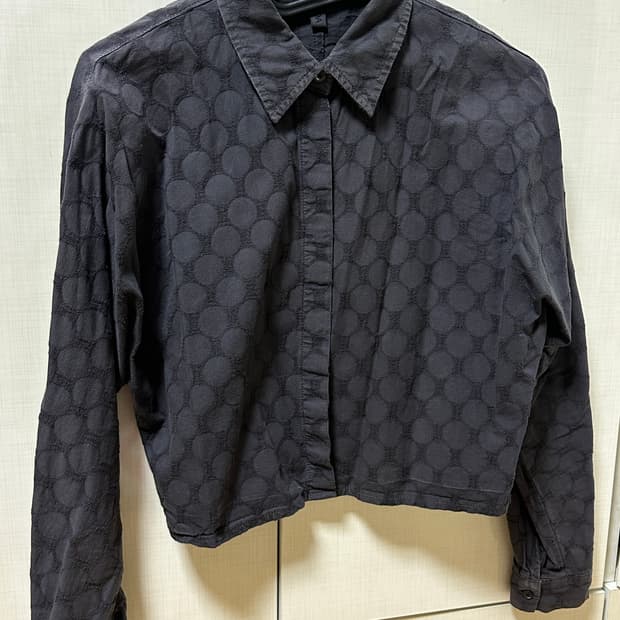 에프터먼데이 LOA 도트 레글런 셔츠