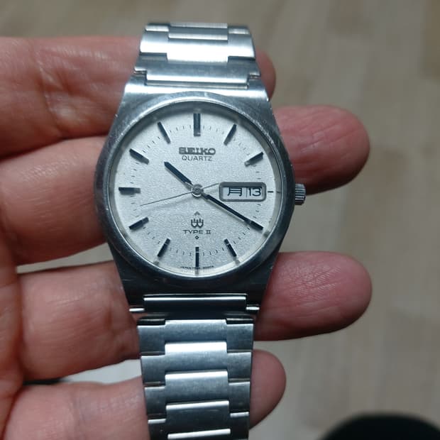 세이코 Type II 쿼츠 빈티지 시계