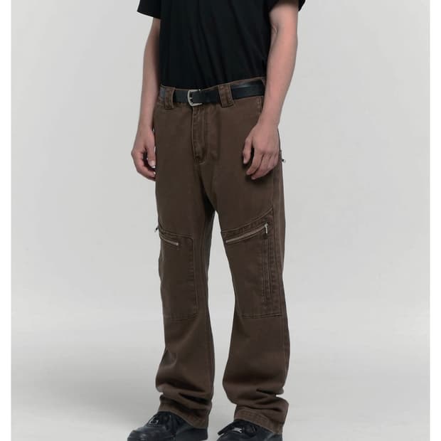 MPa REVEALED POCKET PANTS (BROWN)