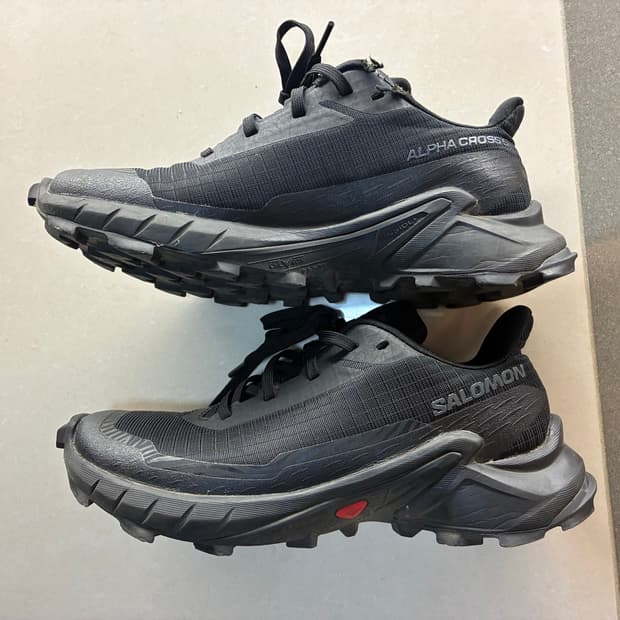 살로몬 알파 크로스 5 블랙 225