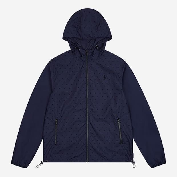 사파리스팟 도트윈드브레이커 네이비