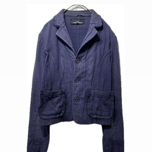 S)Tricot Comme des Garçons네이비 블레이저