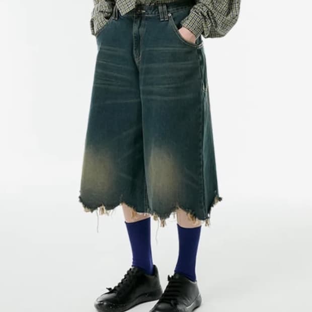 esc 이에스씨 스튜디오 데님바지