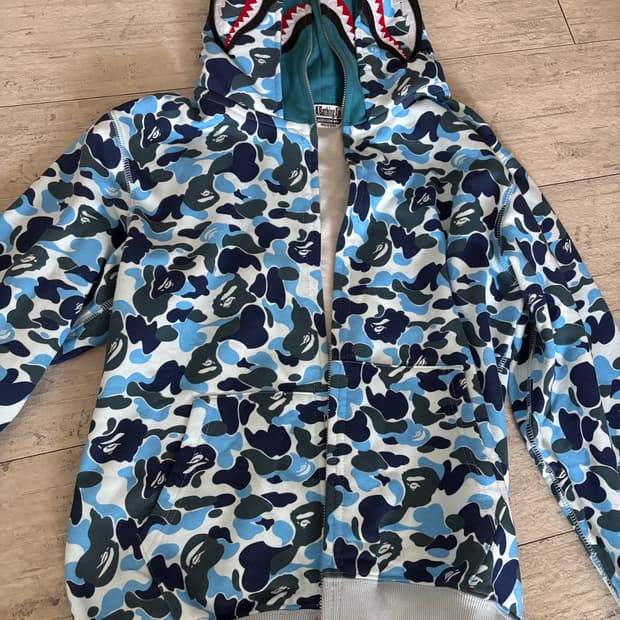 베이프 샤크 더블후드