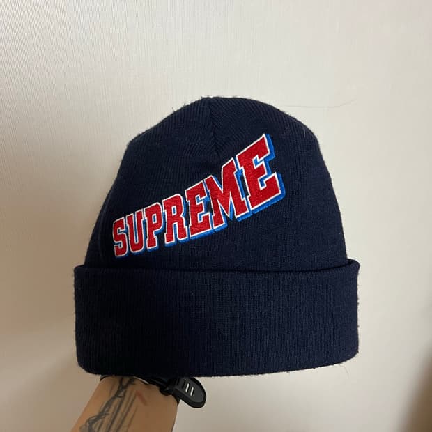 16FW 슈프림 Supreme 네이비 비니