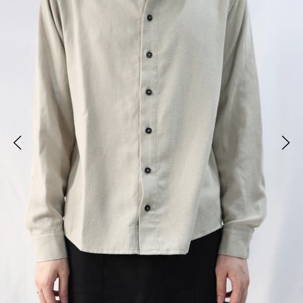LES Seim tailored shirt (beige) 1