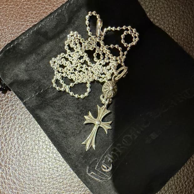 크롬하츠 원볼 타이니 실버 볼체인 30인치 목걸이