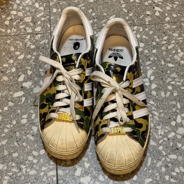 아디다스 베이프 슈퍼스타