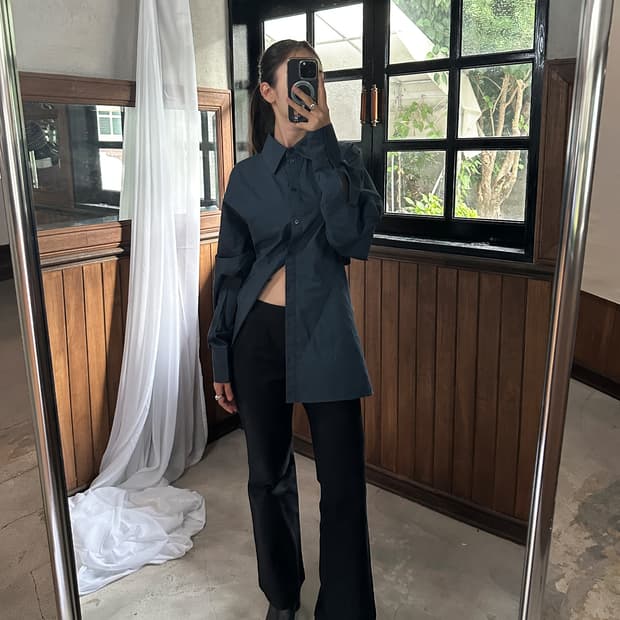 COMME DES GARCONS bootcut trousers