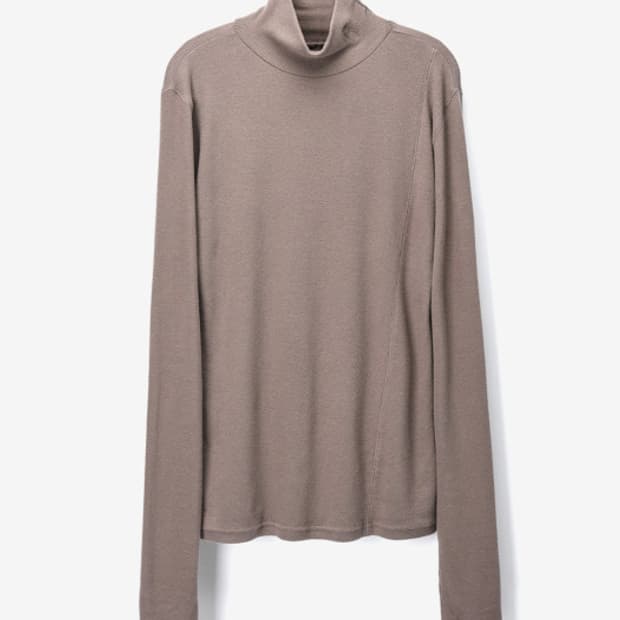 BENSIMON half turtle neck knit (grey)