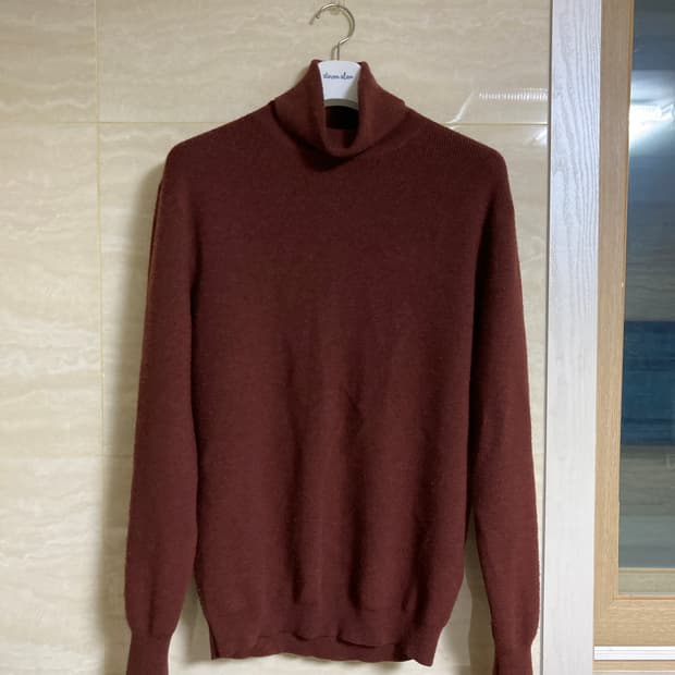 유니클로u 메리노 울 터틀넥