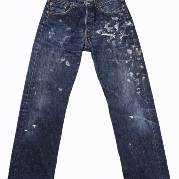 Levis 501 32x36 (Europe Line/Paint Drip)