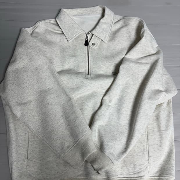 라퍼지스토어  하프집업 맨투맨