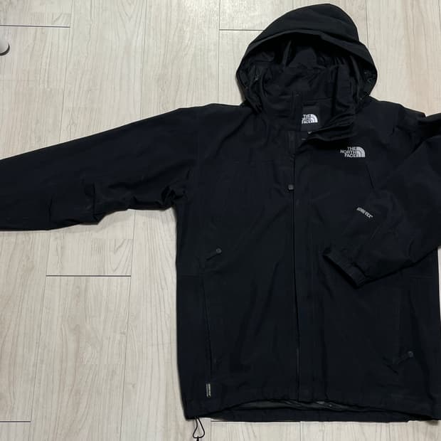 노스페이스 고어텍스 블랙 바람막이 자켓 XL(105)
