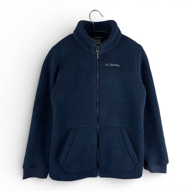 L) 컬럼비아 키즈/우먼스 셰르파 플리스 자켓 네이비